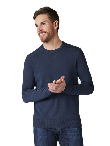 Smartwool Men's Sparwood Crew Sweater (Deep Navy Heather)