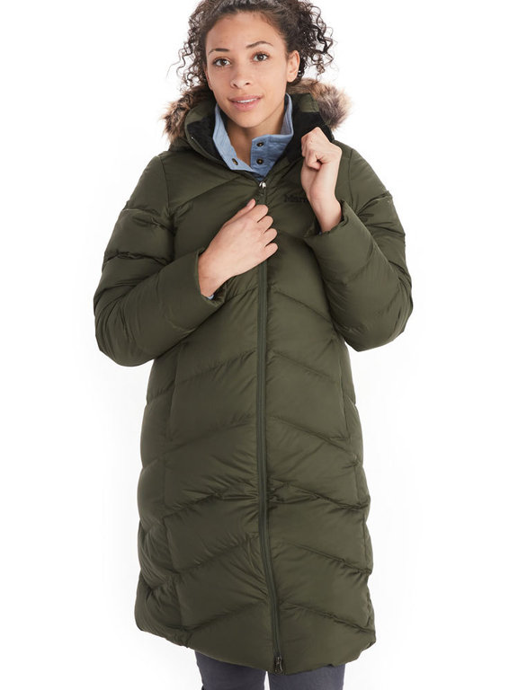 Marmot Women s Montreaux Coat Nori 700 Fill Down Wintercoat