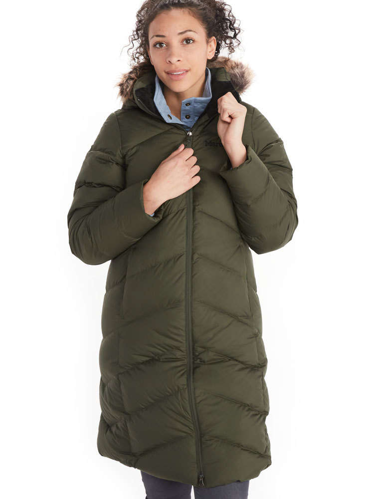 Marmot Women S Montreaux Coat Nori 700 Fill Down Wintercoat Marmot Women S Montreaux Coat Nori, Marmot Coat Fur Hood