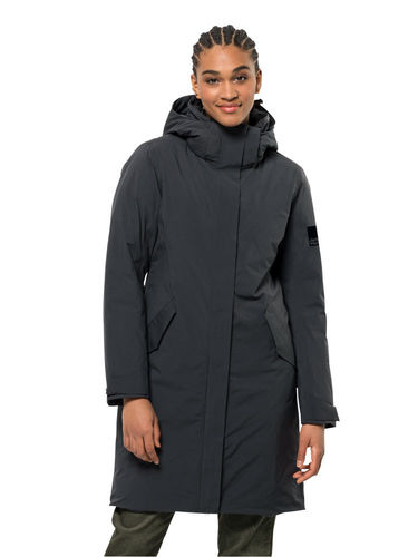 Jack Wolfskin Dames Cold Bay Coat (Phantom)