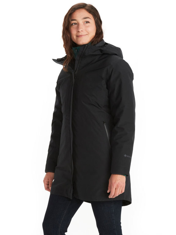 Marmot Women s Bleeker Component Jacket Black GoreTex 700 Fill