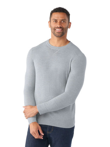 Smartwool Men's Sparwood Crew Sweater (Lunar Gray Donegal)