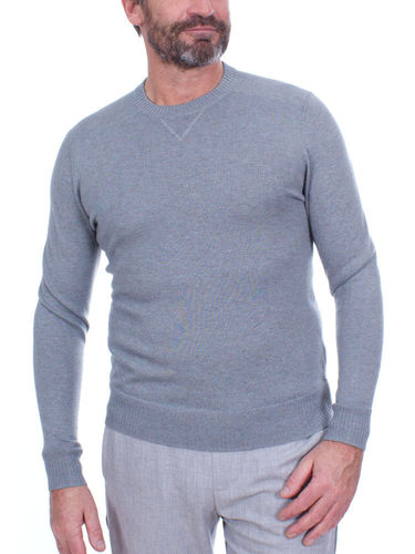 Smartwool Men's Sparwood Crew Sweater (Lunar Gray Donegal)