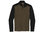 Smartwool Men's Merino 250 Base layer 1/4 Zip (Military Olive Heather/ Black)