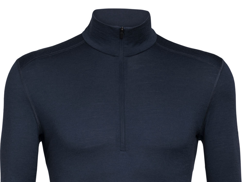 Icebreaker Men s 200 Oasis LS Half Zip Nightfall Baselayer