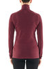 Icebreaker Womens 200 Oasis LS Half Zip (Redwood)
