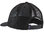 Patagonia P-6 Logo LoPro Trucker Hat (Black)