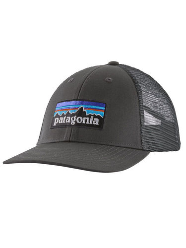 Patagonia P-6 Logo LoPro Trucker Hat (Forge Grey)