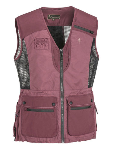 Pinewood Women's Dames Dog Sports Light Vest (Rose/ Grey)