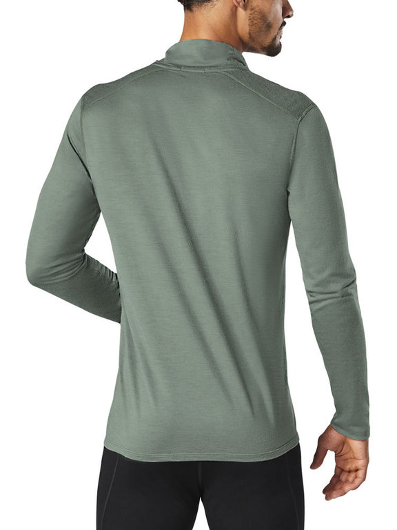 Smartwool Men s Merino 150 Baselayer 1 4 Zip Sage Shirt