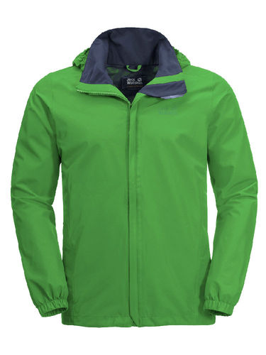 Jack Wolfskin Men's Stormy Point Jacket (Basil Green)