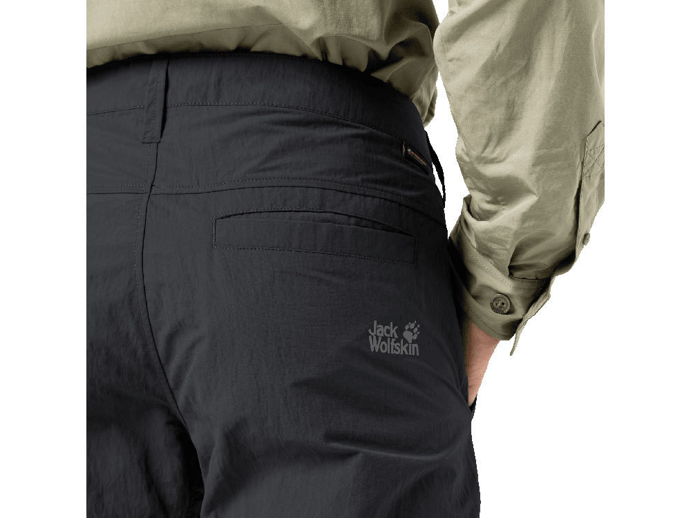 Jack Wolfskin Men's Lakeside Pants (Phantom) Safari Pants