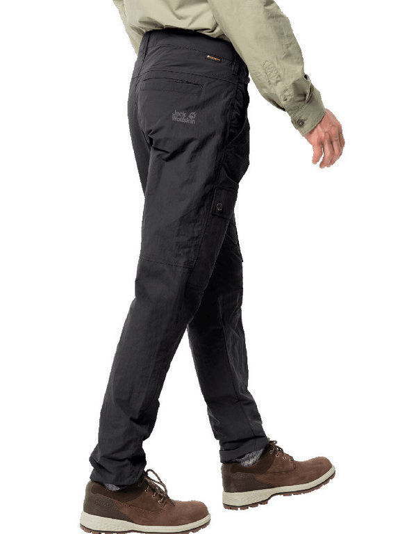 Wolfskin Men's Lakeside Pants (Phantom) Safari Pants