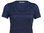 Icebreaker Women's Tech Lite SS Scoop 1000 Lines (Midnight Navy)