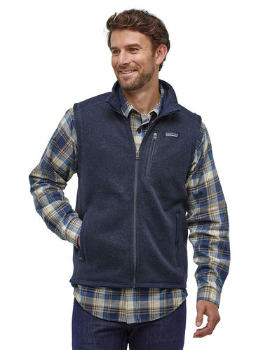 Patagonia Men's Better Sweater vest (New Navy)