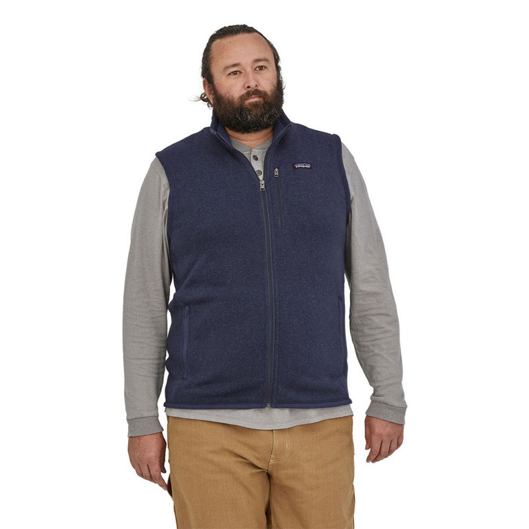 Patagonia Men s Better Sweater vest New Navy Fleece Bodywarmer