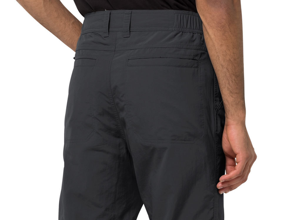 Jack Wolfskin Men s Canyon Zip Off Pants Phantom Convertible Pants
