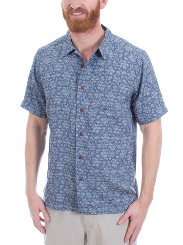 Royal Robbins Heren Comino S/S Shirt (Eclipse Print)