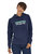 Patagonia Women's Pastel P-6 Logo Organic Hoody (New Navy)