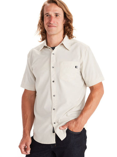 Marmot Men's Aerobora SS Shirt (Moonbeam)