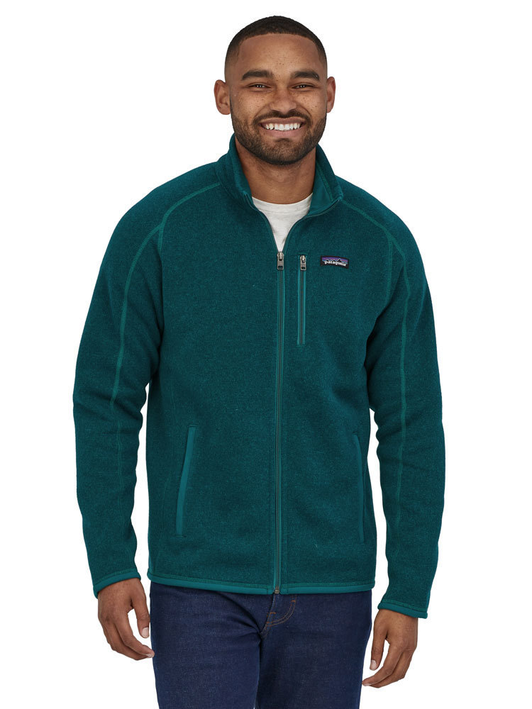 Patagonia Men's Better Sweater Jacket (Dark Borealis Green) Fleece