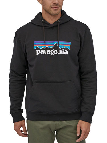 Patagonia Men's P-6 Logo Uprisal Hoody (Black)