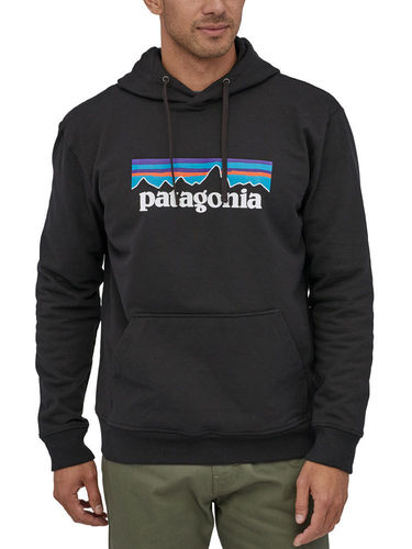 Patagonia Heren P-6 Logo Uprisal Hoody (Black)