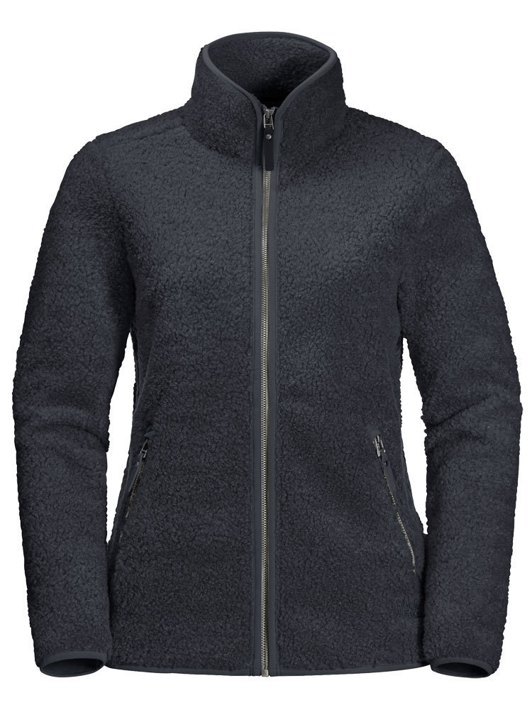 Jack Wolfskin Women s High Cloud Jacket Phantom Fleece Jacket