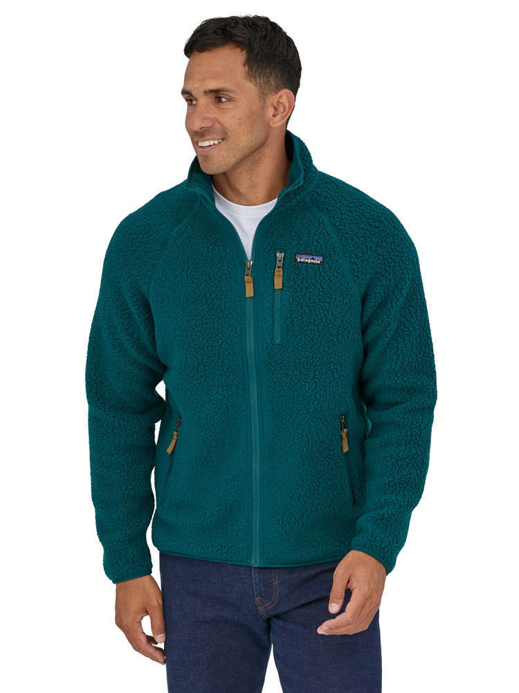 Patagonia mens retro pile fleece pullover hot sale