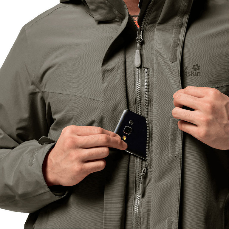 Jack Wolfskin Men s Gotland 3 in 1 Grape Leaf Insulating Jacket
