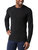 Smartwool Heren Classic Thermal Merino Base Layer Crew (Black)