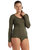 Icebreaker Women's Siren LS Sweetheart (Loden)