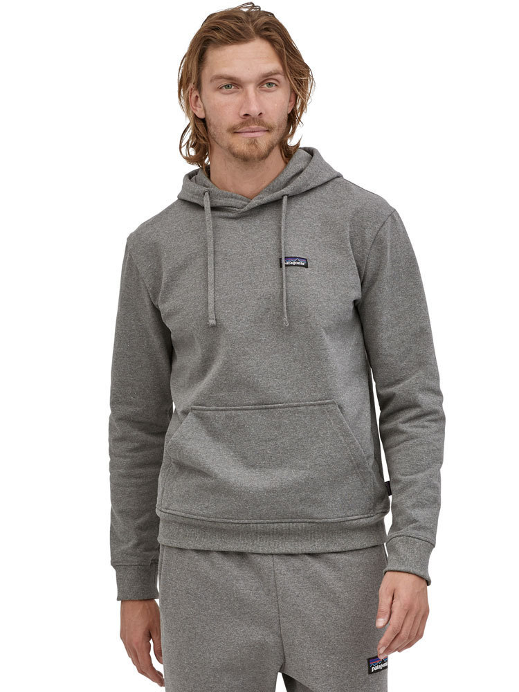 Patagonia Men s P 6 Label Uprisal Hoody Gravel Hthr Sweater