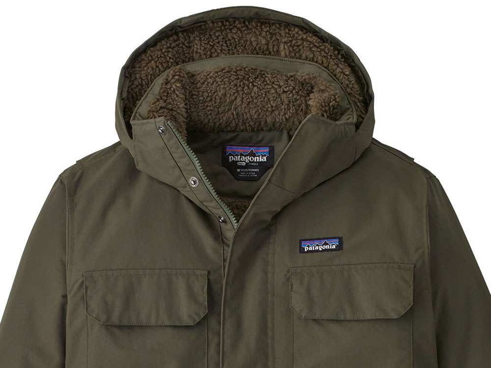 Patagonia Men s Isthmus Parka Basin Green Insulated Jacket