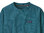 Patagonia Women's Dames P-6 Label Organic Crew Sweatshirt (Abalone Blue)