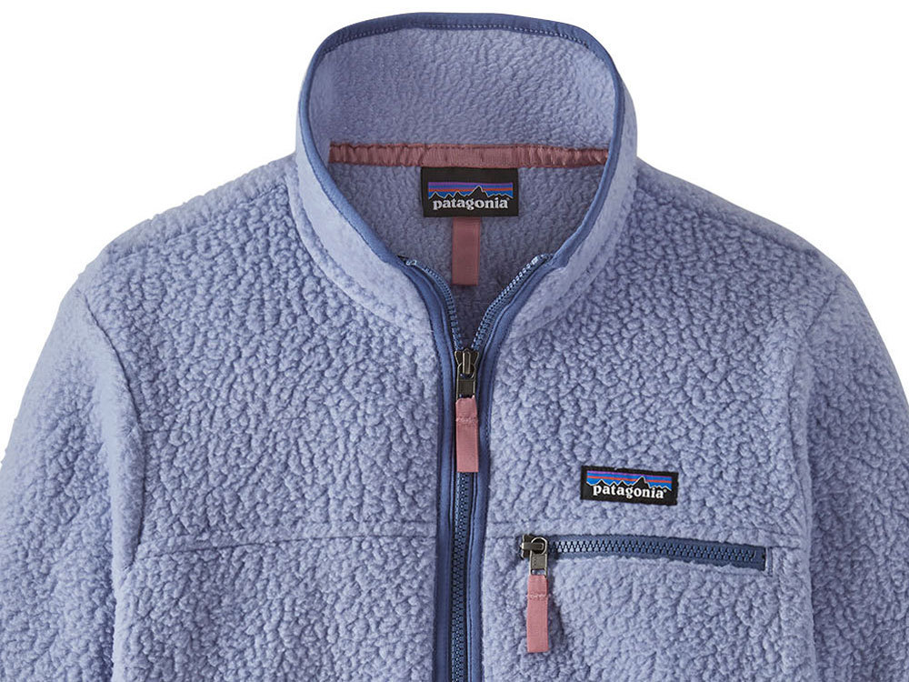 Patagonia Women s Retro Pile Jacket Light Current Blue Fleece