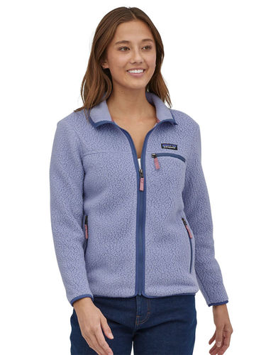 Patagonia Dames Retro Pile Jacket (Light Current Blue)