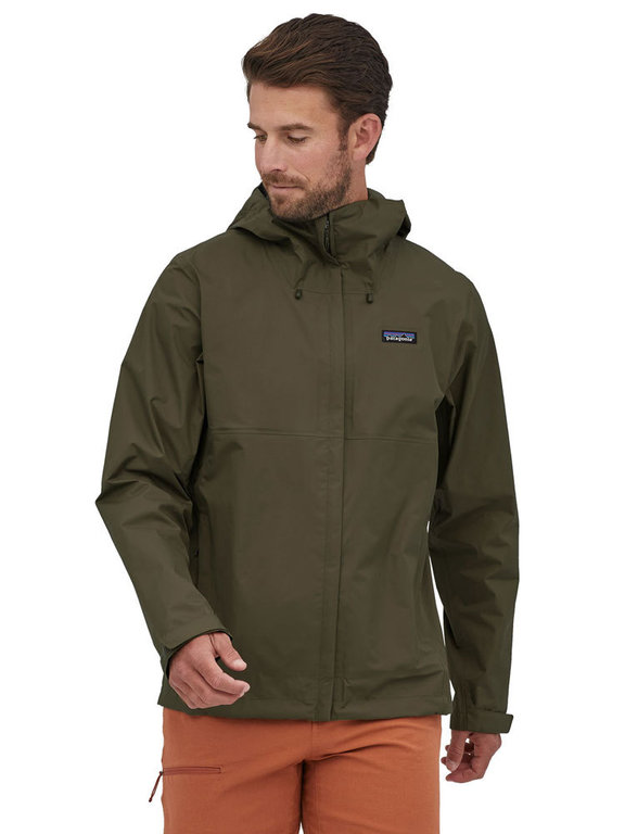 Patagonia Men s Torrentshell 3L Jacket Basin Green Hardshell