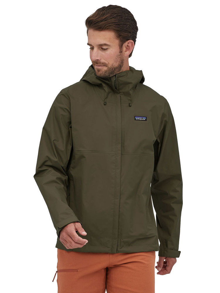 Patagonia Men s Torrentshell 3L Jacket Basin Green Hardshell