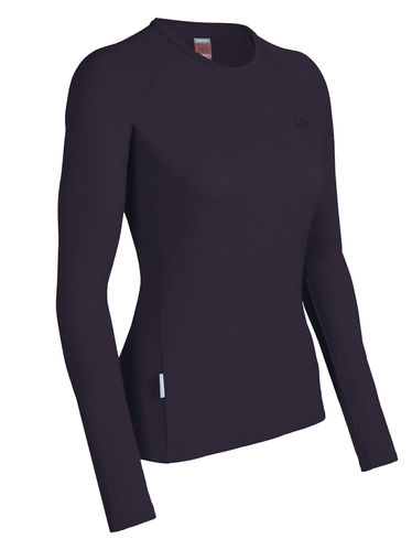 Icebreaker Women's 260 Tech LS Crewe (Divine)