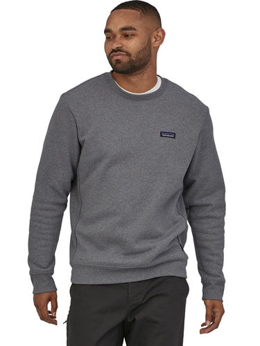 Patagonia Men's P-6 Label Uprisal Crew Sweater (Gravel Heather)