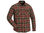 Pinewood Heren Prestwick Exclusive LS Shirt (Dark Copper/ Suede Brown)