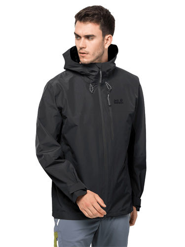 Jack Wolfskin Heren Peak Jacket (Black)