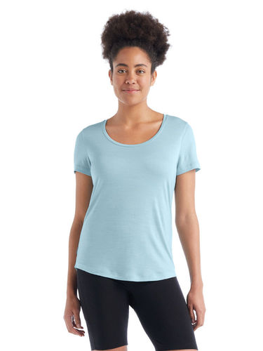 Icebreaker Dames Sphere II SS Scoop Tee (Haze)