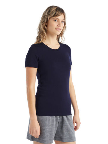 Merino t top shirt dames