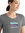 Icebreaker Women's Tech Lite II SS Trailhead Tee (Metro Heather)