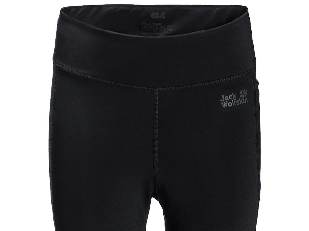 Outdoor Pants Wolfskin Tight (Black) Jack Women\'s Lite Hike