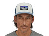 Patagonia P-6 Logo Trucker Hat (White w/Light Plume Grey)