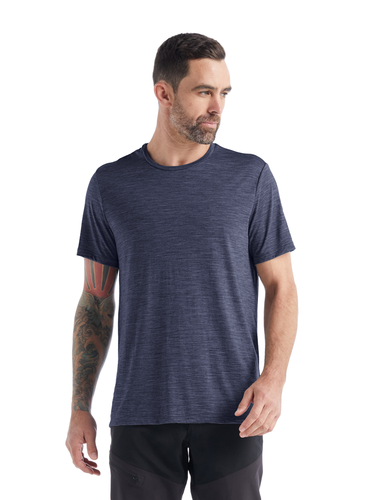 Icebreaker Heren Sphere II SS Tee (Midnight Hthr)