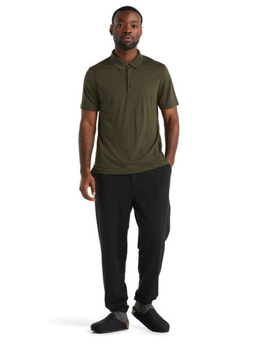 Icebreaker Men's Tech Lite II SS Polo (Loden)